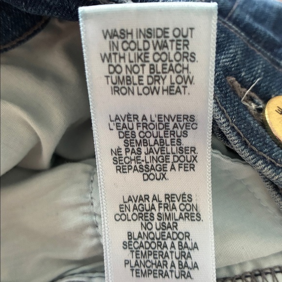 Frame Size 28 Le High Skinny Curved Hem Slit Jeans - Bustle - Picture 8 of 8